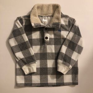 Carter’s Button Fleece Pullover Size: 2T